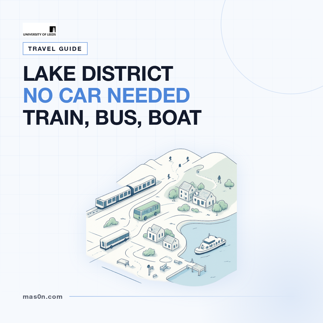 Lake District Without a Car: How to Get Around by Train, Bus and Boat