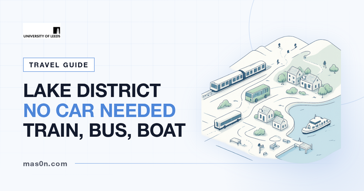 Lake District Without a Car: How to Get Around by Train, Bus and Boat