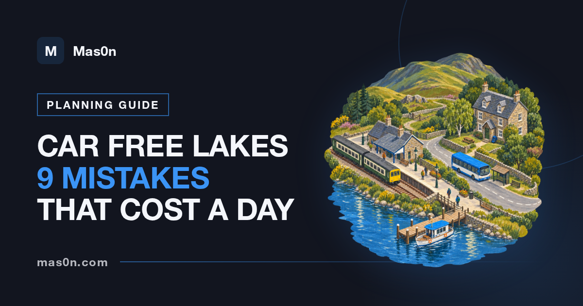 Car Free Lake District: 9 Mistakes to Avoid